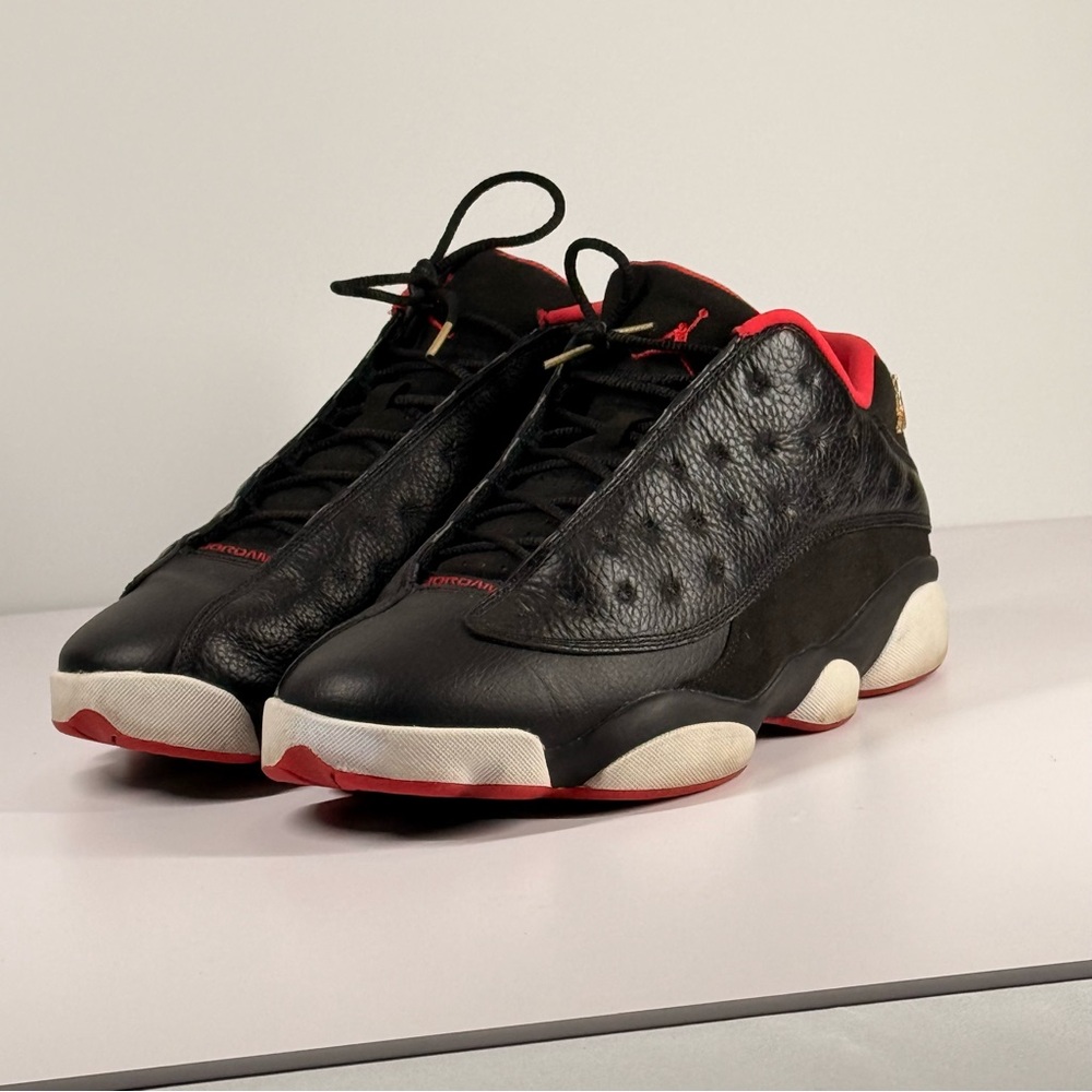 Air Jordan 13 Retro Playoffs Black Red Men's Size 9.5